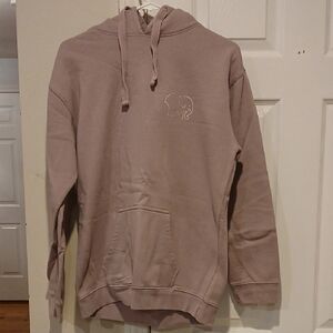 Ivory Ella Light Purple Hooded Sweatshirt